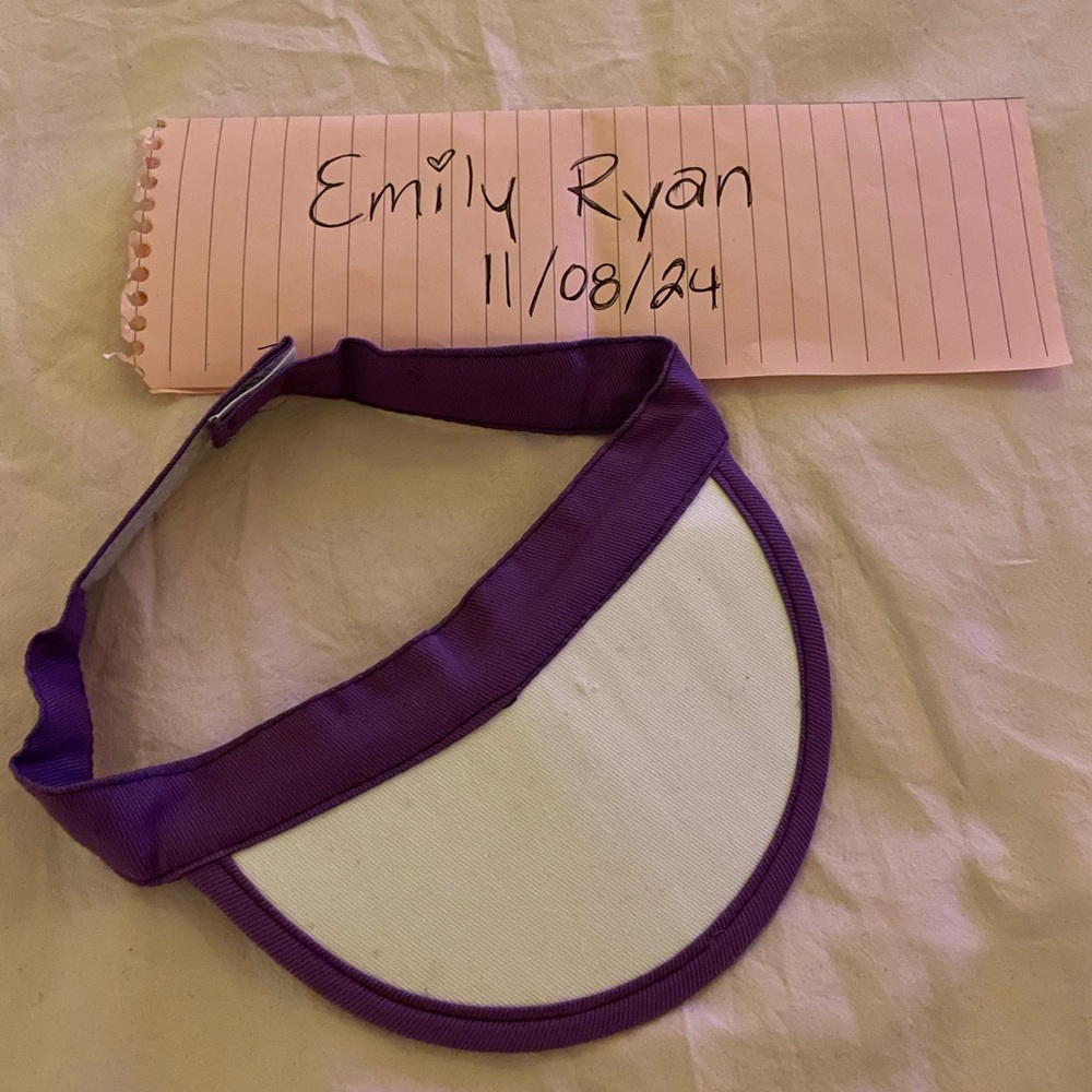 Build Your Bears Wardrobe Teddy Bear Clothes - Purple Visor